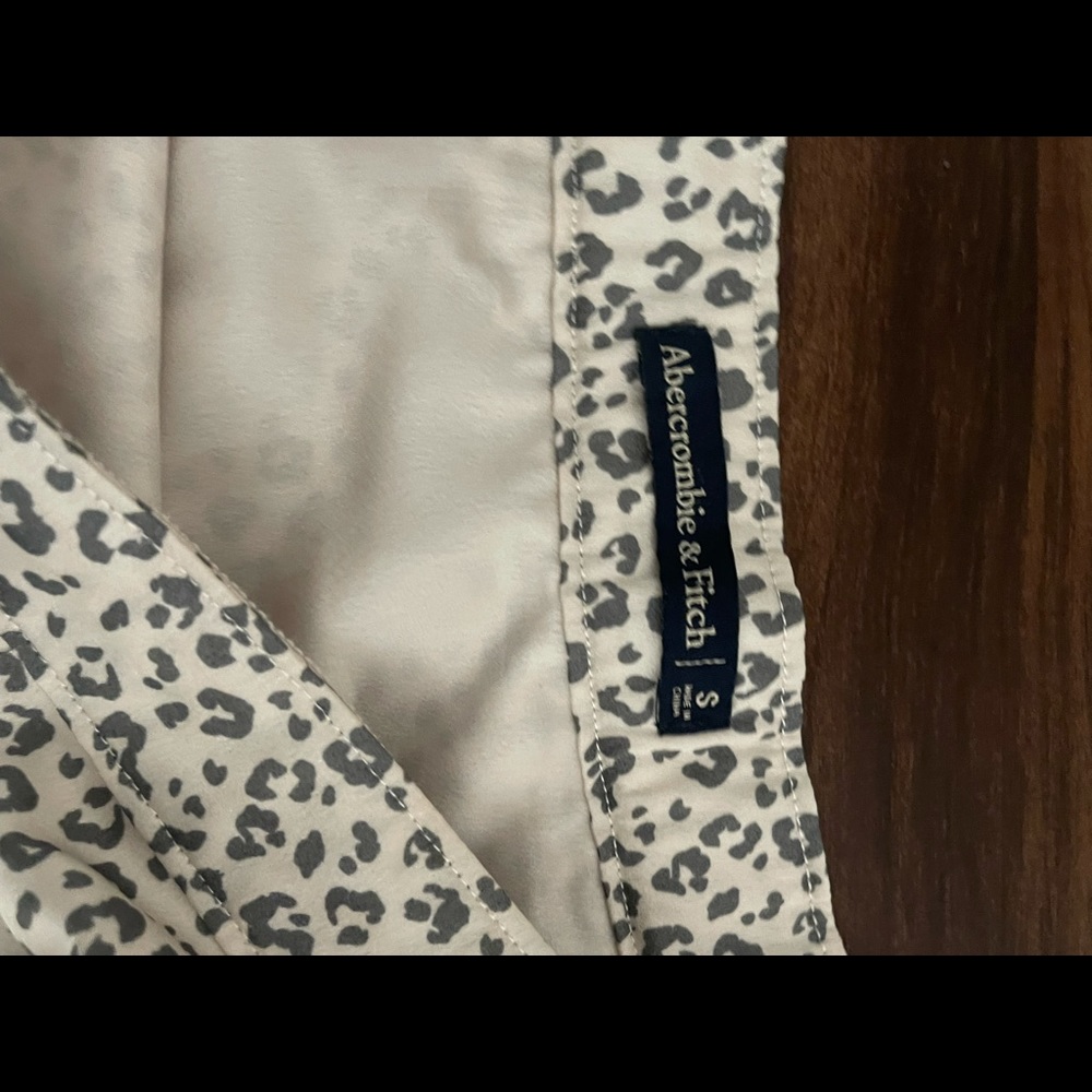 Abercrombie and Fitch silk midi skirt
